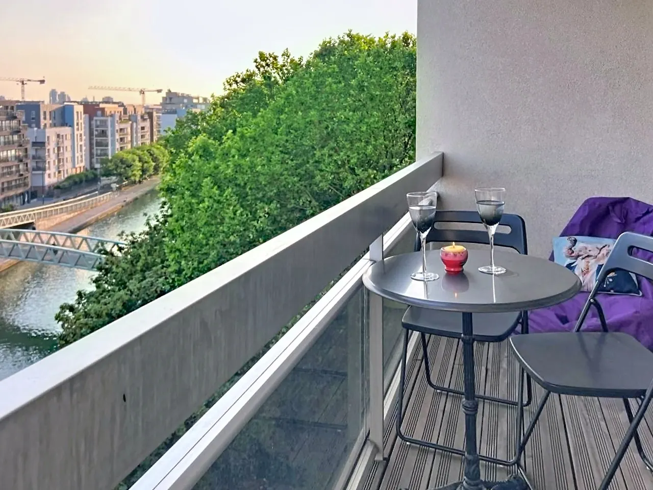 Balcon Vue Fleuve