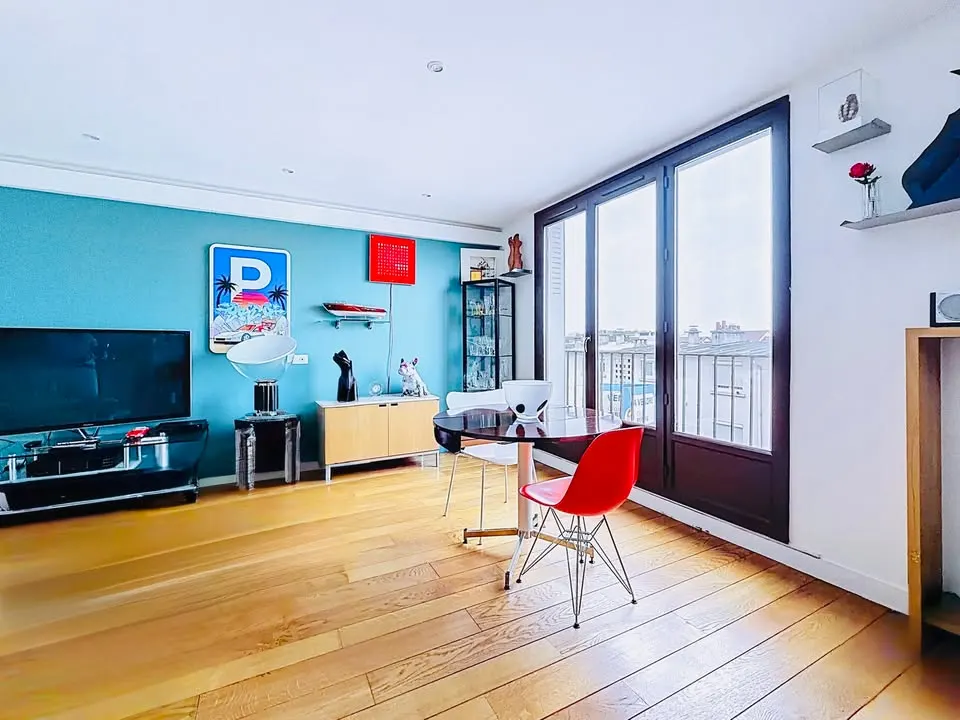 Salon moderne éclectique
